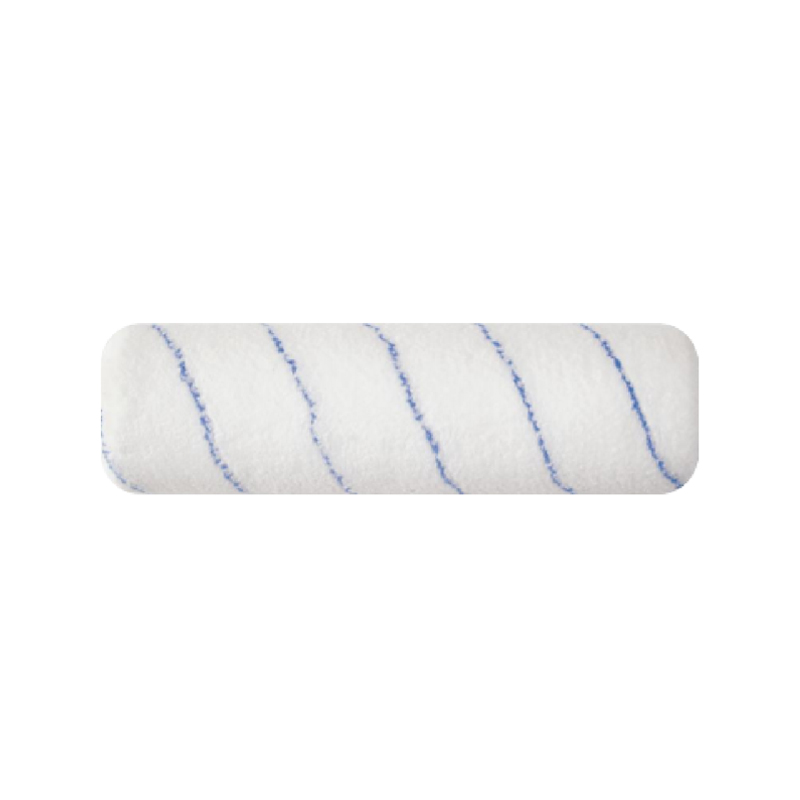 Blue Stripe texta Microfiber Rollerus Cover